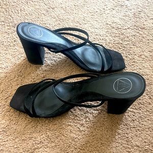 Missguided Heeled Sandal - Black